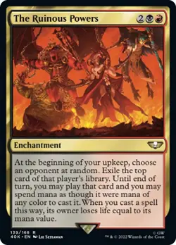 MTG The Ruinous Powers [Warhammer 40,000] Near Mint Magic - Image 1