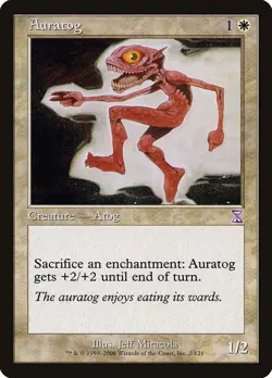1x FOIL Auratog - Timespiral TIMESHIFTED - Italian - OOP MTG - Image 3