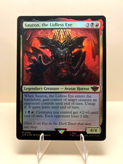 Sauron, the Lidless Eye 0288 - Mythic Foil - LOTR: Tales of Middle Earth - Image 1