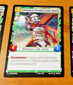 STAR WARS UNLIMITED CARD GAME TCG CARTE 093/257 TWI FR MINT - Image 1