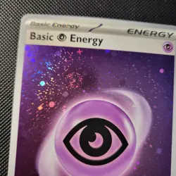 Pokemon Card 151 SVE Holographic Psychic Energy w 1 Swirl 005 NM - Image 5