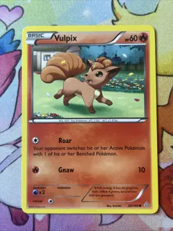 Pokemon TCG Vulpix XY Primal Clash 20/160 Regular Common Card MP - Image 1