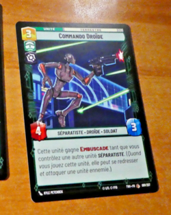 STAR WARS UNLIMITED CARD GAME TCG CARTE 081/257 TWI FR MINT - Image 1