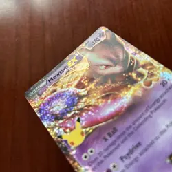 Pokemon TCG Mewtwo EX 2012 54/99 Holo Rare 1/2 Art 25th Anniversary Shiny Card - Image 5