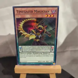 Timegazer Magician YS14-EN010 YuGiOh! Card Super Rare 1st Edition LP - Image 1