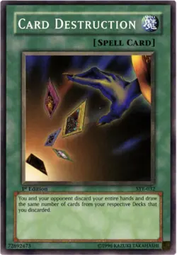 Card Destruction SYE-032 Starter Deck: Yugi Evolution | Unlimited Yugioh Card LP - Image 1