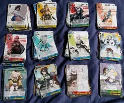 122 Weiss Schwarz Card Bundle, Azur Lane & Nikke, Pack Fresh, English & Japanese - Image 1