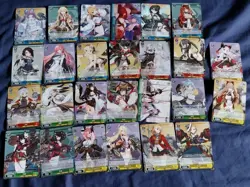122 Weiss Schwarz Card Bundle, Azur Lane & Nikke, Pack Fresh, English & Japanese - Image 2