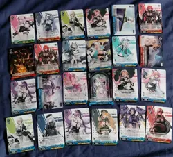 122 Weiss Schwarz Card Bundle, Azur Lane & Nikke, Pack Fresh, English & Japanese - Image 3