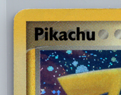 Pokemon Card Error Inverted Back Pikachu POP Series 5 12/17 Holo Rare MP SWIRL - Image 3