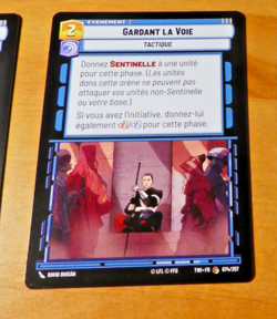 STAR WARS UNLIMITED CARD GAME TCG CARTE 074/257 TWI FR MINT - Image 1