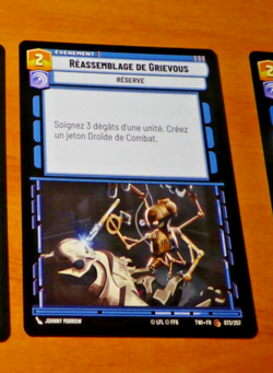 STAR WARS UNLIMITED CARD GAME TCG CARTE 073/257 TWI FR MINT - Image 1