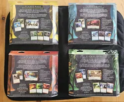 PLANECHASE 2012 MTG SET, NINJA, AURAS, HUNGER & REIGNS MAGIC THE GATHERING - Image 2