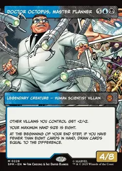 Doctor Octopus, Master Planner M Borderless Reg #228 | SPM Spider-Man | MTG - Image 1