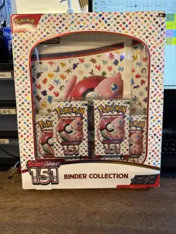 Pokemon Scarlet Violet Mew 151 Binder Collection - Image 1