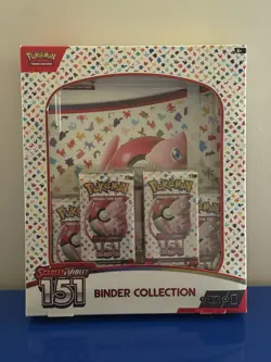 Pokemon Scarlet Violet Mew 151 Binder Collection - Image 2