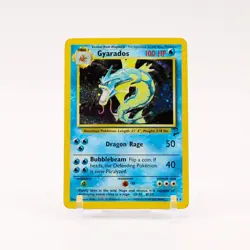 Gyarados - 7/130 Base Set 2 Holo Rare Pokemon - MP - Image 1