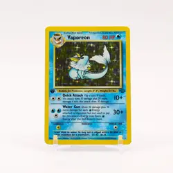 Vaporeon - 12/64 Jungle 1st Edition Holo Rare Pokemon - NM/LP - Image 1