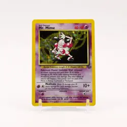Mr. Mime - 6/64 Jungle Unlimited Holo Rare Pokemon - MP - Image 1