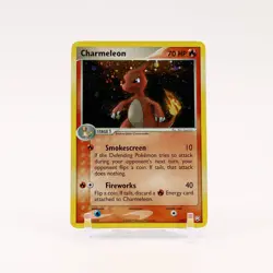 Charmeleon - 110/109 Team Rocket Returns Secret Rare Holo SWIRL Pokemon - NM/LP - Image 1