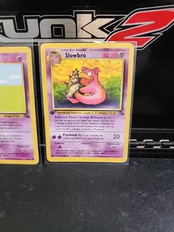 Pokemon TCG Vintage Slowbro Slowpoke Fossil 1st Edition Non Holo - Image 3