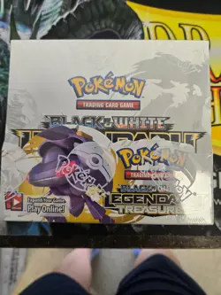 Pokemon TCG Black & White Legendary Treasures Booster Box Factory Sealed - Image 1