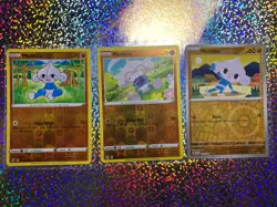 Pokemon TCG Reverse Holo Meditite: Rebel Clash 097/192; 099/196; 110/198 - Image 1