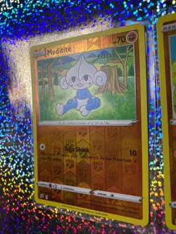 Pokemon TCG Reverse Holo Meditite: Rebel Clash 097/192; 099/196; 110/198 - Image 5