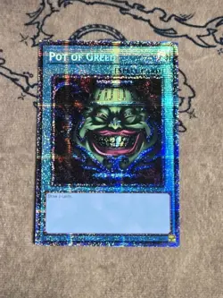 Yugioh Pot of Greed MP25-EN050 1st Edition Starlight Rare NM - Image 1