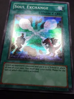 YUGIOH 2002 | SOUL EXCHANGE | SDY-E037 | OLD EUROPEAN PRINT (MAGIC) | VG (MP) - Image 5