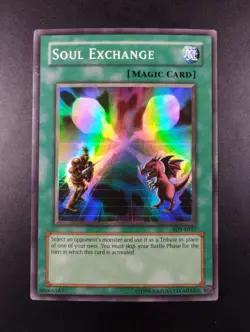 YUGIOH 2002 | SOUL EXCHANGE | SDY-E037 | MAGIC WAVY FOILSHIFT | EXCELLENT - Image 1