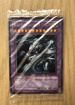 YuGiOh Blue-Eyes Ultimate Dragon JMP-EN005 Limited Edition Ultra Rare SEALED - Image 1