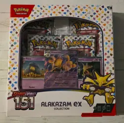Pokemon Scarlet And Violet 151 Alakazam EX Collection Box (Read Description!) - Image 1