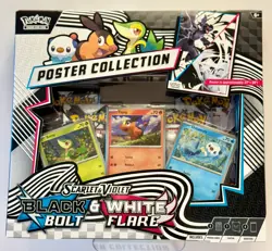 Pokemon TCG Scarlet & Violet 10.5 Unova Poster Collection Box ~SEALED~BRAND NEW - Image 1