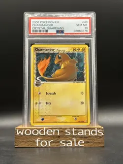 2006 POKEMON EX CRYSTAL GUARDIANS 49 CHARMANDER PSA 10 GEM MINT - Image 1