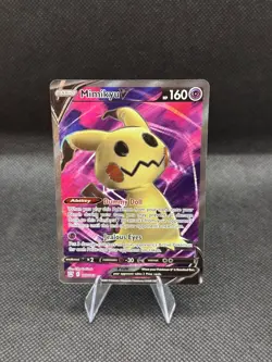 Pokemon TCG Mimikyu V Sword & Shield - Battle Styles 148/163 Holo Full Art Ultra - Image 1