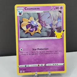 Cosmoem 014/025 Holo Rare - 2021 25th Anniversary Celebrations Pokemon TCG - Image 1