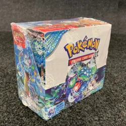POKEMON 290-86800 Scarlet & Violet Stellar Crown Booster Box, Worn Box - Image 1
