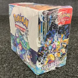 POKEMON 290-86800 Scarlet & Violet Stellar Crown Booster Box, Worn Box - Image 2