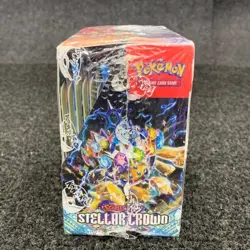POKEMON 290-86800 Scarlet & Violet Stellar Crown Booster Box, Worn Box - Image 3