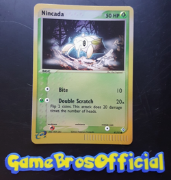 Nincada - 67/97 - EX Dragon Reverse Holo Common Pokemon TCG 2003 eSeries - NM - Image 1