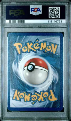 PSA 9 MINT 1999 POKEMON FOSSIL 60 GAMBLER 1ST EDITION ENGLISH - Image 2