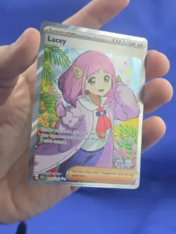 Pokemon Scarlet & Violet Stellar Crown Lacey 166/142 Full Art NM - Image 2