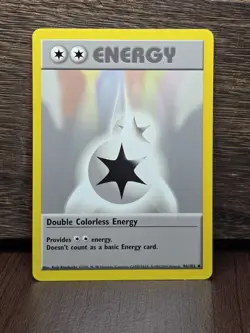 Double Colorless Energy - 96/102 Base Set - Pokemon TCG - 1999 NM - Image 1