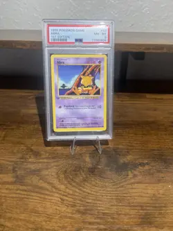 1999 POKEMON BASE SET 1ST EDITION #43 ABRA PSA 8 - Image 1