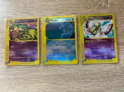 Pokemon E Reader Reverse Holo Lot - Aquapolis, Skyridge - Seadra Xatu Exeggutor - Image 1