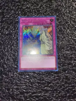 Yugioh! Solemn Strike RA02-EN079 Secret Rare 1st Edition Light Play - Image 1