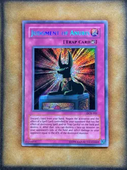 Yugioh Judgment Of Anubis DCR-105 Secret Rare 2017 Print NM - Image 1