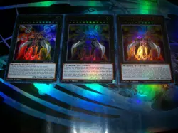 3x Number 93: Utopia Kaiser 1st Edition Ultra Rare MAMA-EN067 Yu-Gi-Oh! - Image 1