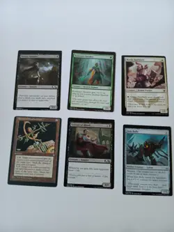 Magic The Gathering Miscut/ Misprint/ Crimped/off-center Error Card Lot - Image 2